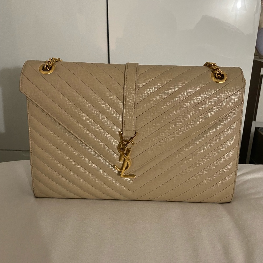 Large envelope YSL bag